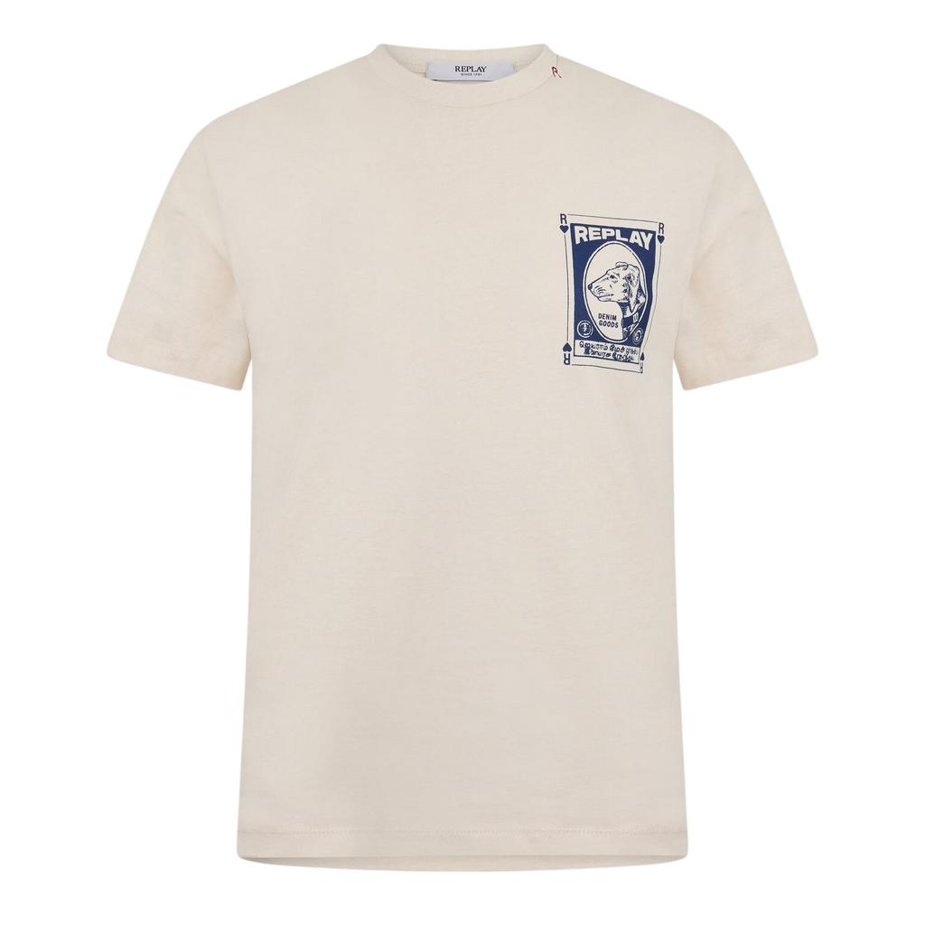 Replay Mens Dog Slim T-Shirt