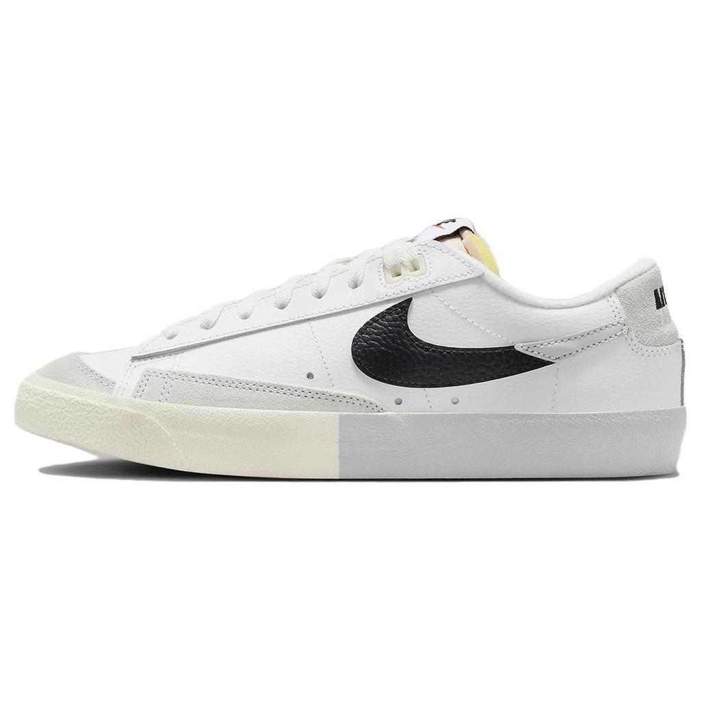 

Nike Blazer Low 77 Split - White Black Men Sneakers DZ2544-100 EU 42.5 чёрный/белый
