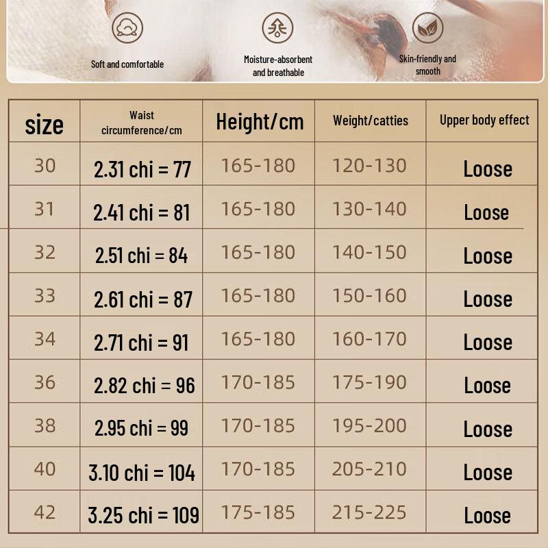 Men's High Waist Loose Fit Straight Leg Jeans
