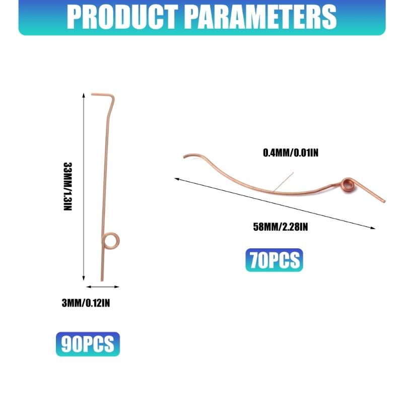 Durability Copper Hammer Butts Springs Professional Piano Tuning Tool for Upright Piano Repair Part