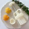 Mini Purse Shape Mooncake Press Mold Cookie Stamps Chinese MidAutumn Moon Cake Makers Decoration Tool for DIY Cookie