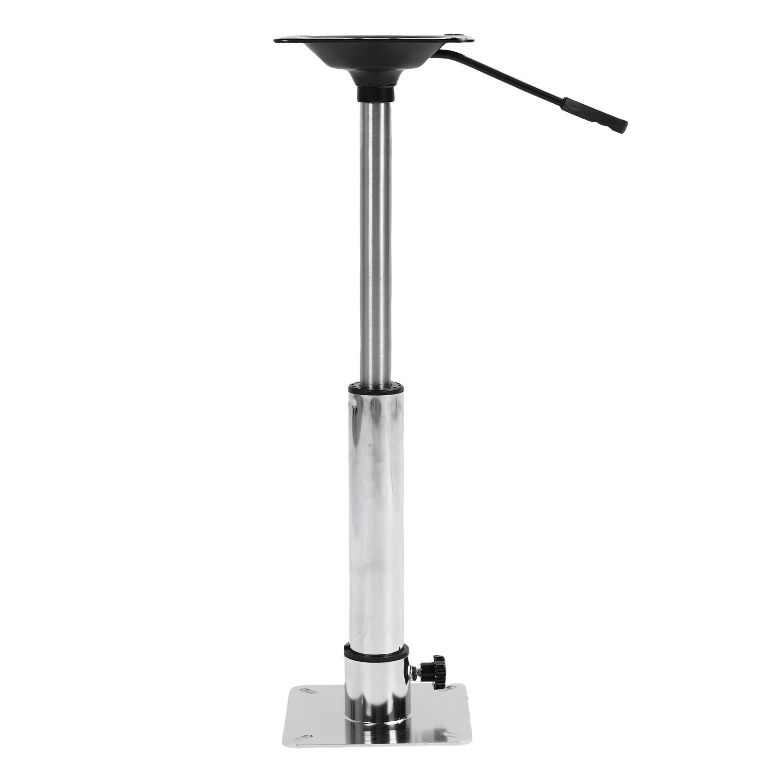 

Boat Seat Pedestal Base Mount Kit Stainless Steel Adjustable 400 500mm Thread Rotatable for Yachts Ships Pontoon Bridge