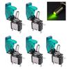 Car Boat Truck Led Lighted Toggle Switch with Aircraft Flip Safety Up Cap Cover
