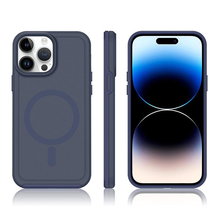 Magnetic Armor Mainly Promotes Color TPU+PC for IP17/16PROMAX Anti-fall Simple Style