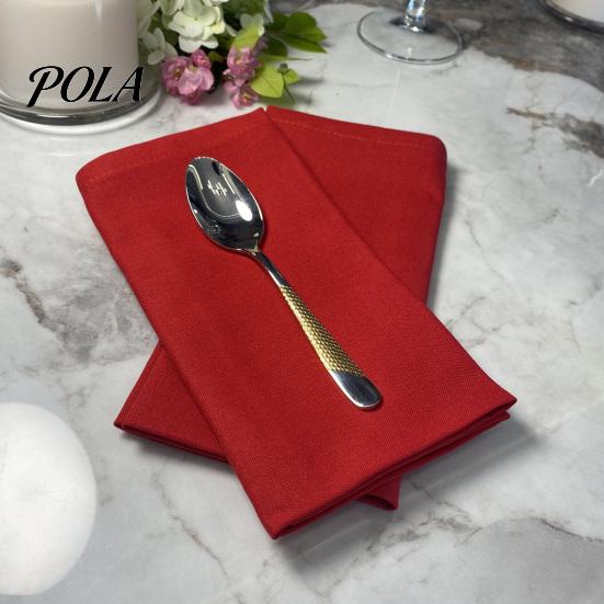 Solid Color Napkins Rustic Linen Napkin, 16 Inch Farmhouse Style Cloth Napkin Machine Washable for Dining Table Wedding Bridal Shower Baby No