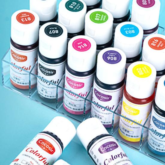 26g Food Coloring Wide Application DIY Compact Cake Creaming Pigment for Fondant