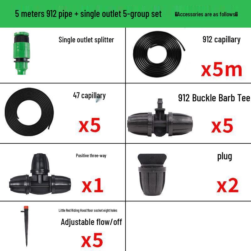 Полуавтоматическая система капельного полива для улицы