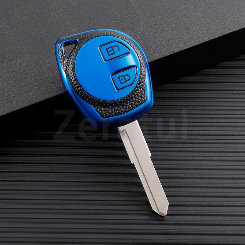 

Tpu Leather Car Remote Key Case Cover Bag Shell Fob Holder For Suzuki Jimny Grand Vitara Swift Iv Sx4 Classic Liana Celerio