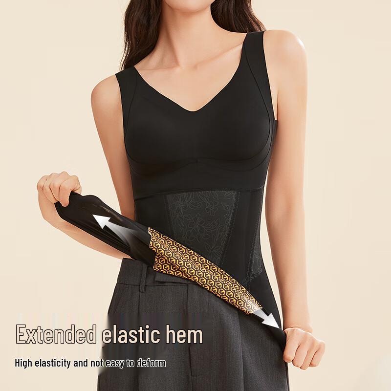 Tingmei Women's Seamless Thermal Shaping Vest