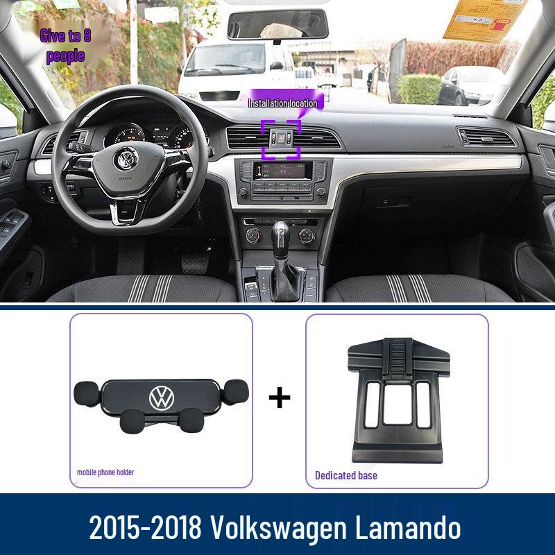 Volkswagen Lamando Držák na telefon do ventilace a klip na navigaci