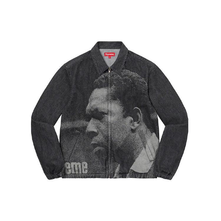 Supreme John Coltrane A Love Supreme Denim Harrington Jacket SUP-FW21-217