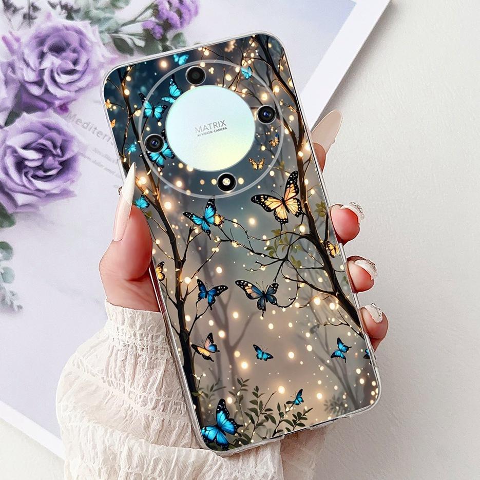 Für Honor Magic6 Lite Hülle HonorX9B ALI-NX1 Coole Drachenbemalte Abdeckung Weiche Silikonhülle Für Honor X9B Magic 6 Lite Fundas Coque