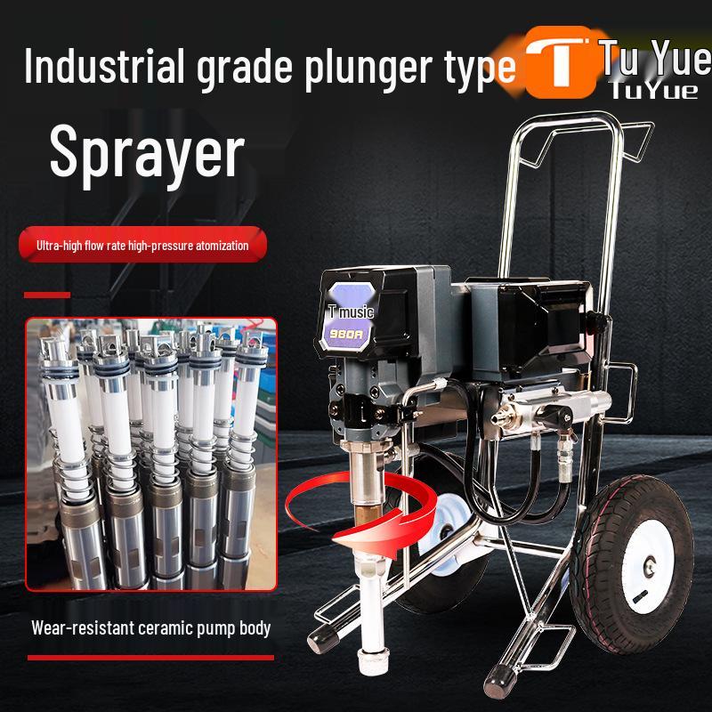 Waterproof Polyurethane Paint Sprayer with High-Pressure Ceramic Pump