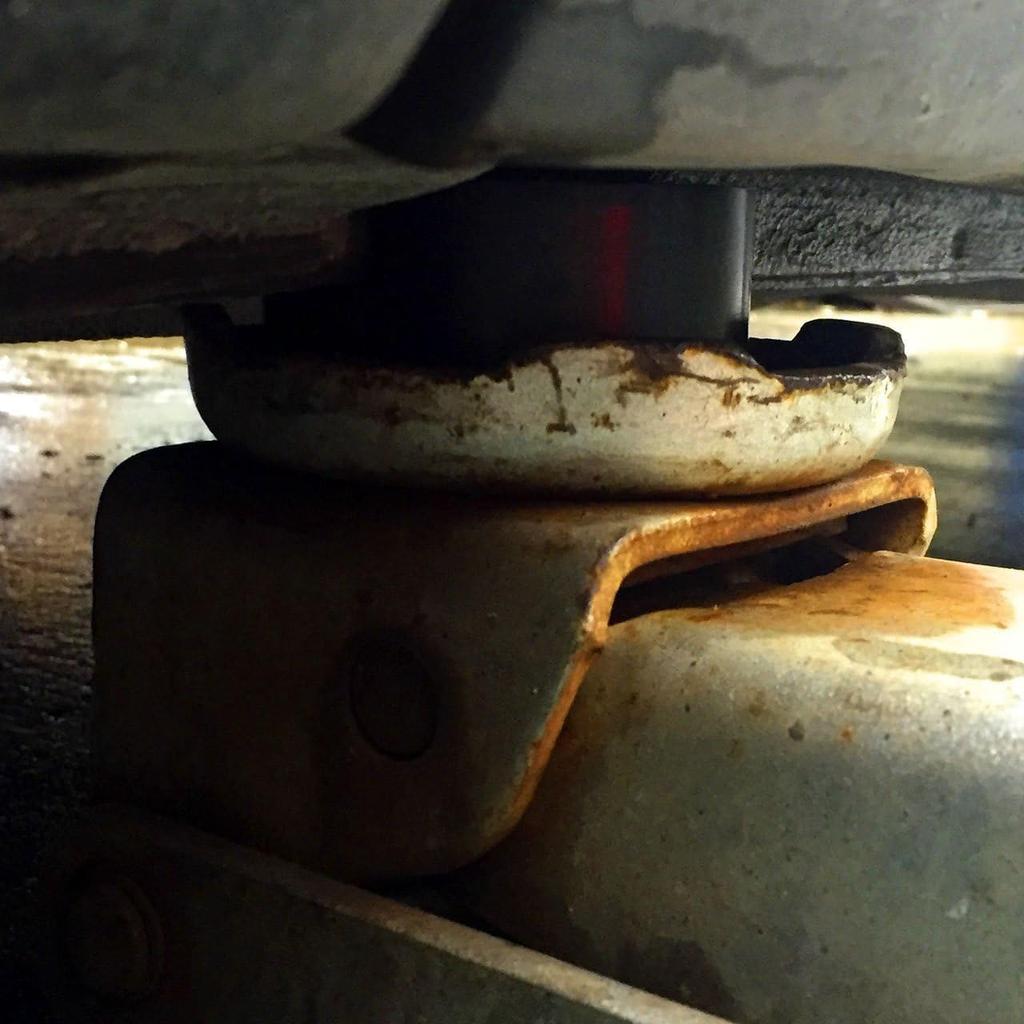 2 Pcs Jack Pad, Super Heavy Duty Rubber Rubber Pad, Universal Jack Attachment, Load