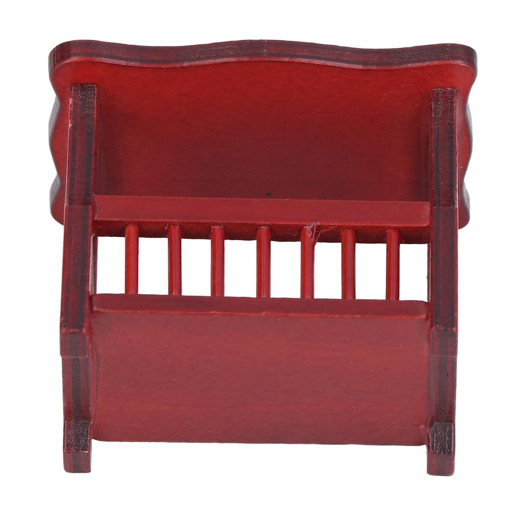 1:12 Dollhouse Tea Table DIY Wooden Miniature Coffee Table Furniture Model Accessory Pretend Play Toy