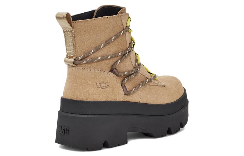 UGG Brisbane Lace Up Boot 'Mustard Seed' Women's 1143841-MDSD