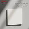 DELIXI 86-Type Ultra-Thin Wall Switch Socket Panel