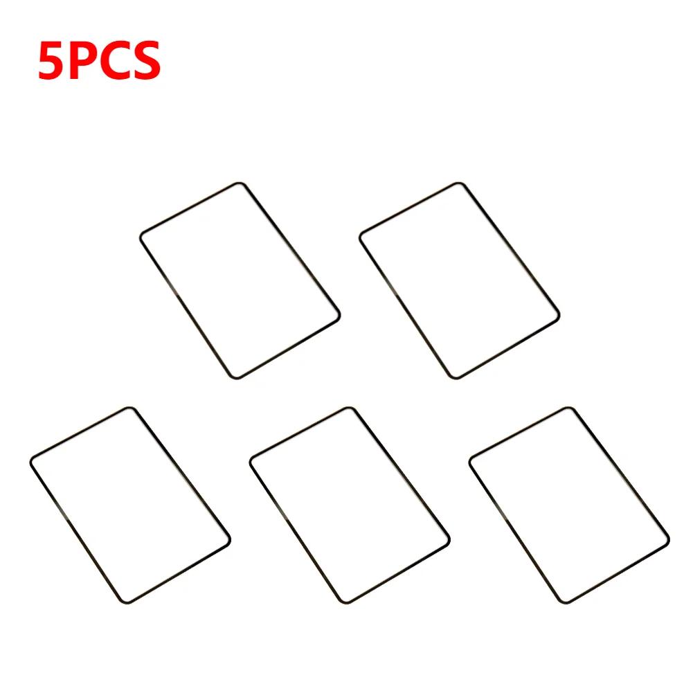 5-1PCS 3X Book Page Magnification Ultra Thin PVC Magnifier Sheet Magnifying Reading Glass Lens Magnifying Glass Light 180x120mm