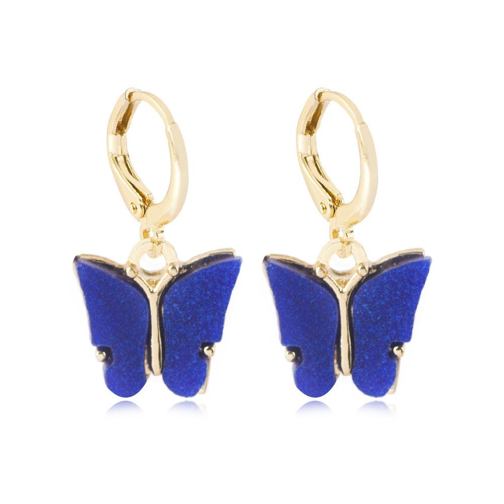 Stylish Butterfly Earrings Animal Design Chic Multicolor Womens Accessories Fashion