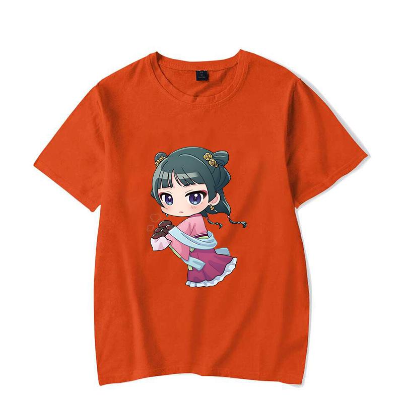 New Hot The Apothecary Diaries Maomao Print T-shirts Women Men Summer Casual T-shirts Fashion O Neck Short-sleeved T-shirts