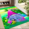 1Pc Christmas Gnome Parade Carpet Rug Soft Washable Antislip Home Living Room Sofa Mats Personalized Christmas Rug