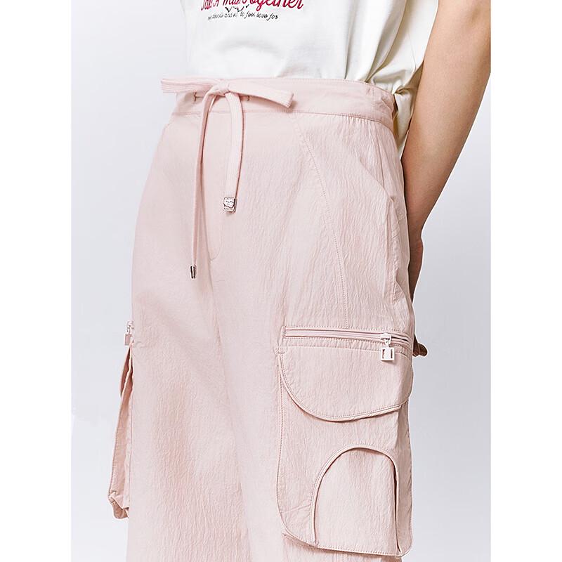 PEACEBIRD Women's High-Waist Cargo Jogger Pants