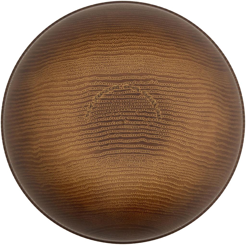 Showa NH Home Wood Grain Resin Salad Clean Microwave and Dishwasher Made In Outdoor Product 4979486 Bowl, Brown, Coat, Safe, 1,500ml, Japan,