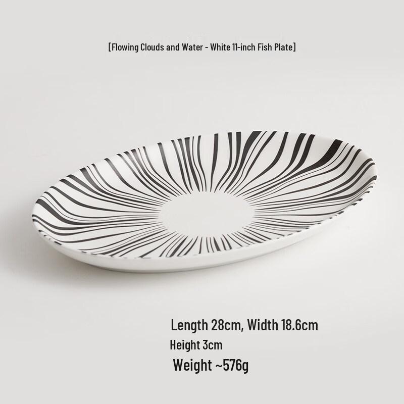 

Скандинавская керамическая обеденная тарелка