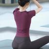 2026 New Style Women's Pilates Yoga Short Sleeve Top - Stunning Fashion & Professional Fitness Set