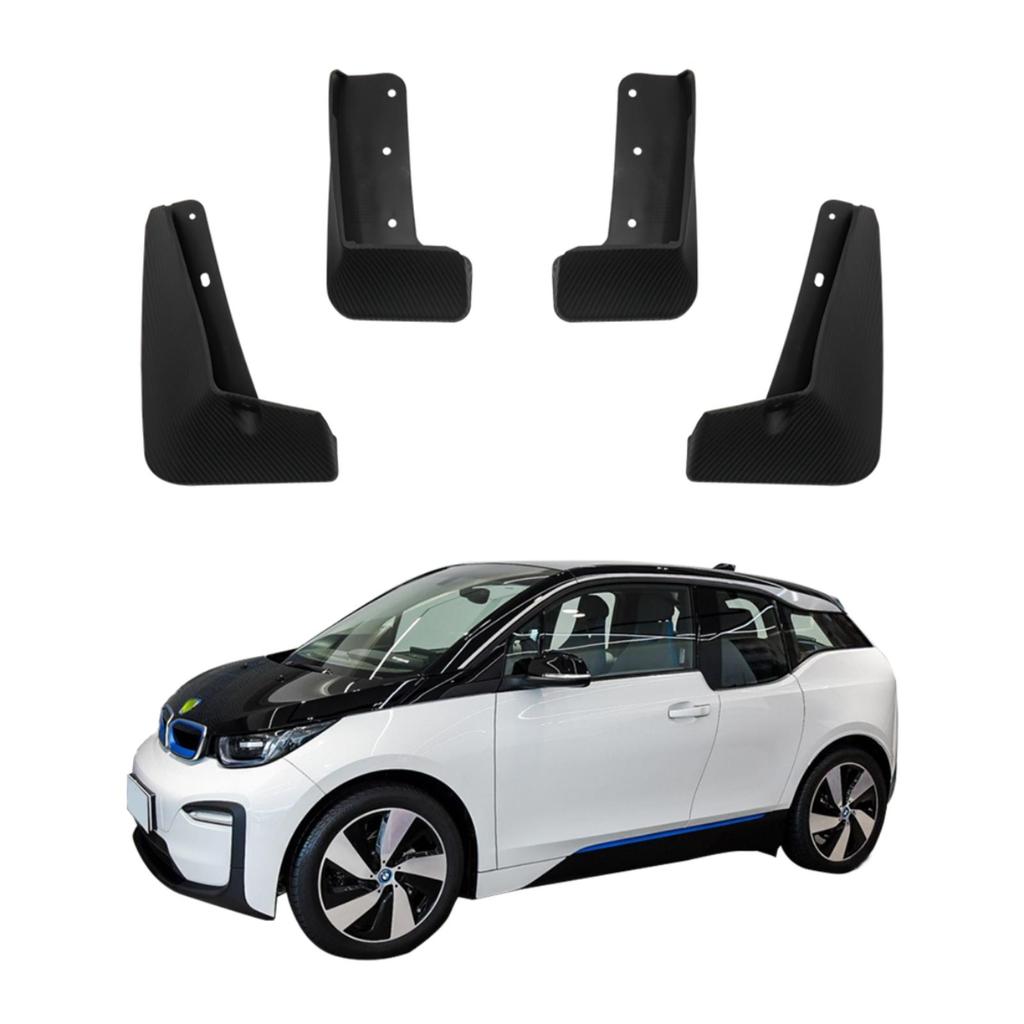 4PCS Car Mud flaps Splash Guards Mudguards Car Mud Flaps Compatible with BMW i3 2020 2021 2022 2023 2024