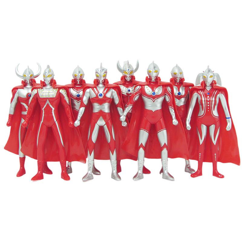 Official Ultraman First Gen Figure & Red King Soft Vinyl Monster Set