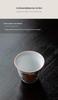 Guanlan Hand-Painted Peony Ceramic Tea Cup, Single Kung Fu Master Cup for Personal or Guest Use