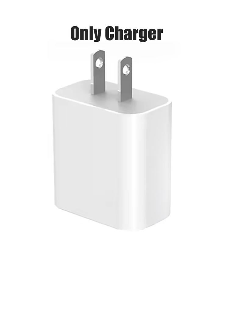 1-2 Sets 20W US PD Fast Charger For iPhone 14 13 12 11 Pro Max Plus XR Xs 7 8 1M/3.3 Ft USB C Fast Charging Cable Accessories