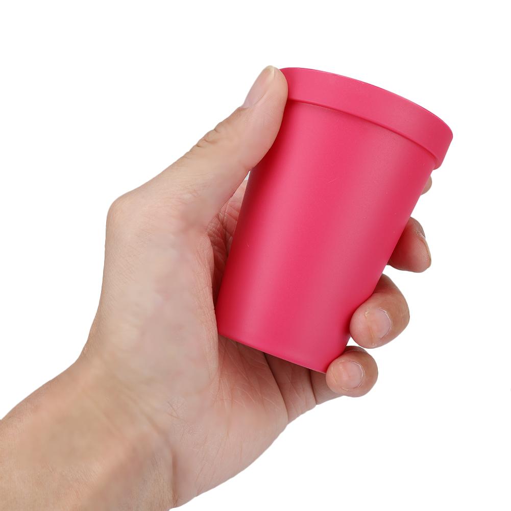 7PCS Break Proof Reusable PP Cups, Dishwasher Safe Shatterproof Plastic Tumblers, Stackable Stadium Cups with Storage Cup, for Water   Soda Partie