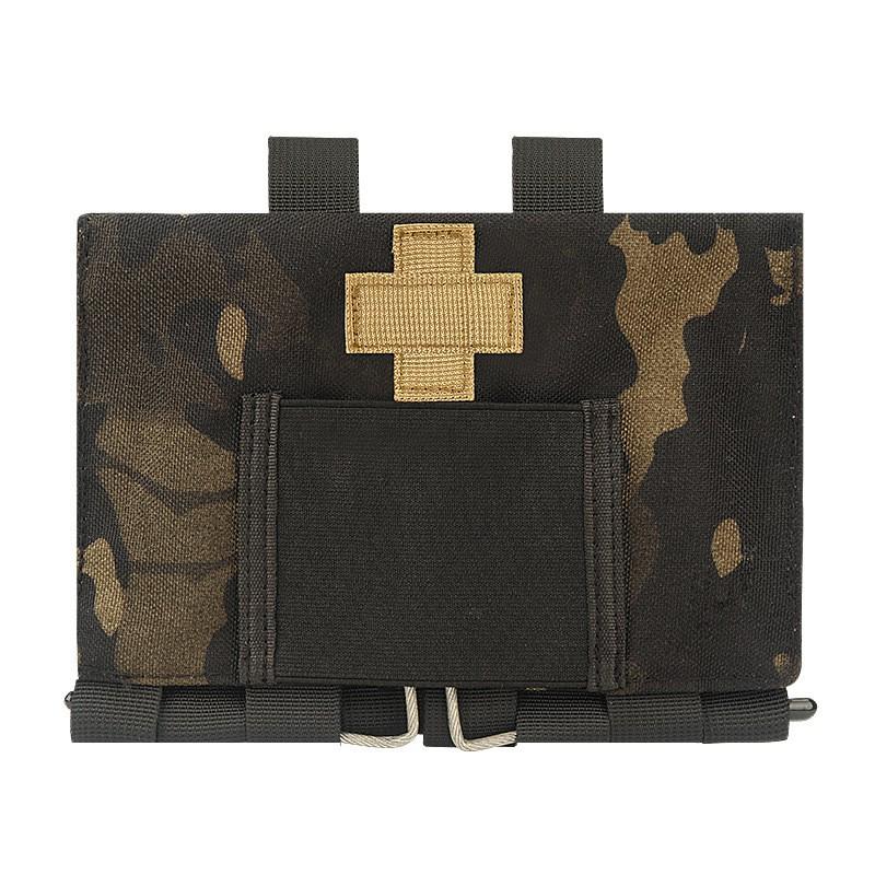 Outdoor Emergency Bag Molle Quick Release Medical Storage Portable First Aid Multifunctional 14x20cm