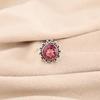 Gema Turmalina Rosa Joyería de Plata de Ley 925 Anillo Hecho a Mano Regalo Para Mamá RR-7-13