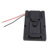 V Mount Plate for S GP V Lock V Mount Battery Plate Bracket Adapter Converter Power Supply with D Tap Output for Camera