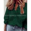 PEYWOW Women's Fashion Casual Summer Spring Autumn Winter V-Neck  Blouses & Shirts
