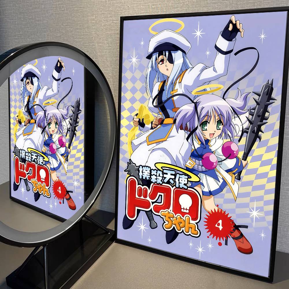 B-Bokusatsu T-Tenshi Dokuro-chan Good Quality Prints and Posters Waterproof Paper Sticker Coffee House Bar Posters Wall Stickers