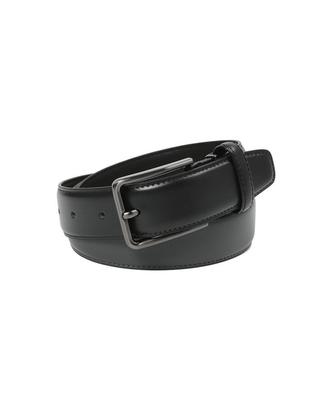 Benobelo Gradient Horizontal Black Satin Tab Belt Gray_Blg1Acb1214G1