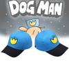 Dog Man Bestickte Baumwoll-Baseballkappe mit Sonnenschutz für Outdoor-Fans
