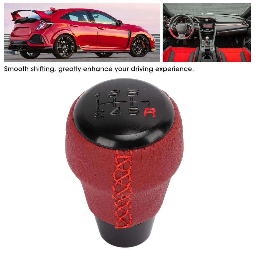 AUHX 08u92TEA, Shift Knob Durable Gear Shift Head Replacement for Civic Type R 2017-2019