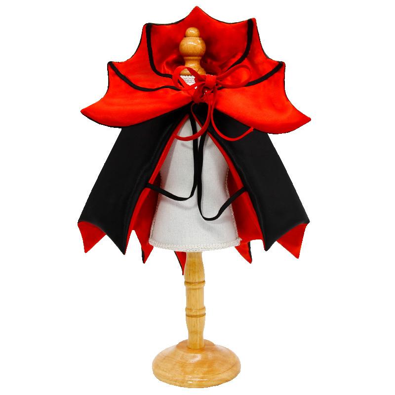 Halloween Vampire Cute Cape Pet Dog Bat Transformation Costume Cat Witch Costume Crazy Countervillian Stand-up Collar Cape