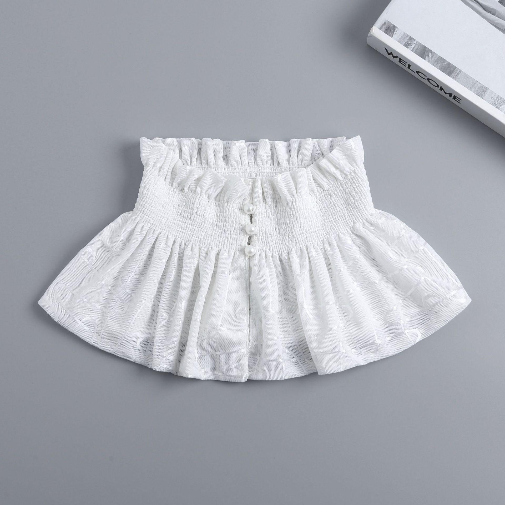 

Женский воротник-стойка с лацканами, искусственный воротник для женской рубашки, съемный воротник, праздничная одежда, украшения, накидки на шею и плечи, шаль, галстук