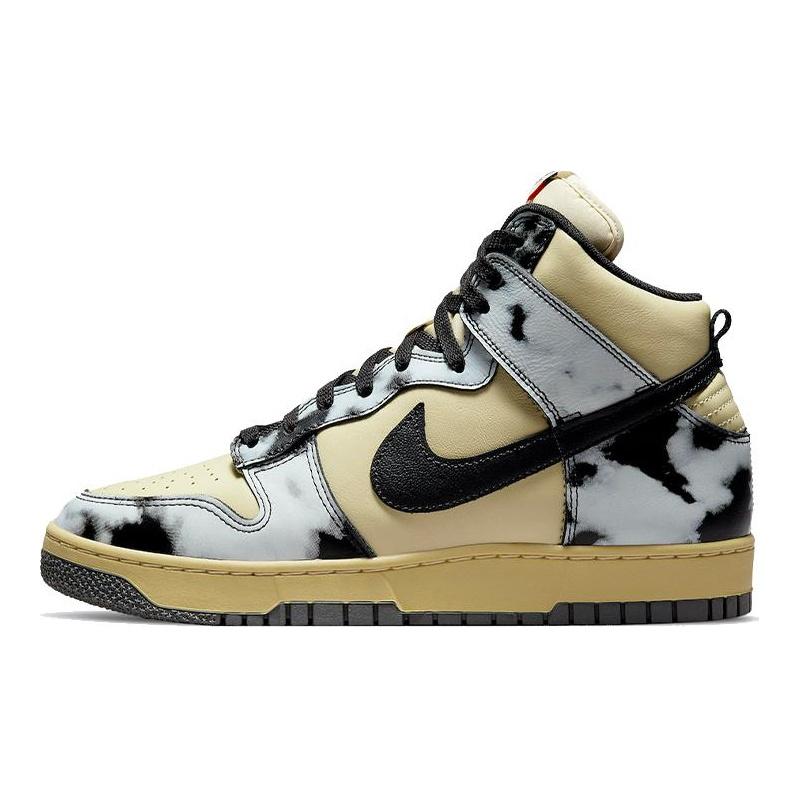 Nike Dunk High 1985 'Black Acid Wash' Unisex Sneakers