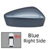 For Mazda 3 Axela 2017 2018 2019 Rearview Mirror Cover Cap Housing Lid Door Wing Side Mirror Shell Grey Blue Red White Painted ugsbf99