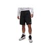 Logo Print Lace-Up Mid-Rise Sports Shorts Men Shorts Black AO1387-010