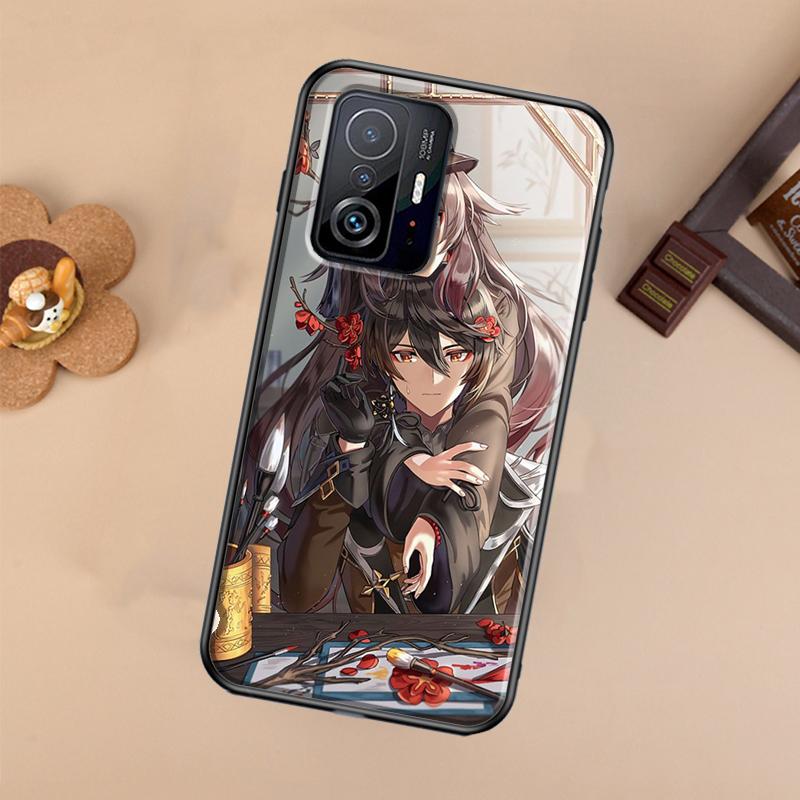 Genshin Impact Zhongli Case For Xiaomi POCO X7 X6 X5 X3 Pro F3 F5 F6 M6 Pro 13 14 Ultra 11T 12T 13T 14T Pro Cover