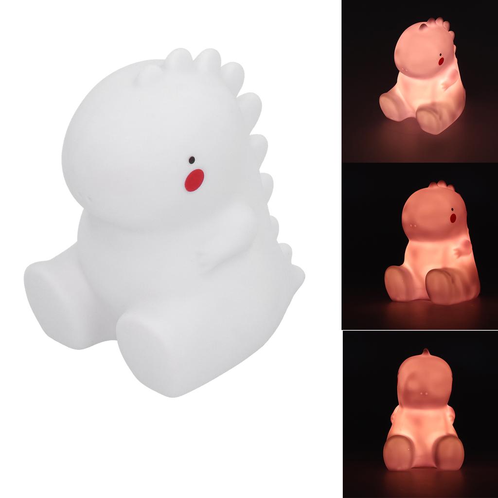 LED Nachtlicht Cartoon Dinosaurier Nachtlichter Silikon Nachtlampe Schlafzimmerdekoration für Jungen Mädchen Kinder Schlafzimmer