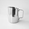 FUN COFFEE Milk Pitcher, Latte Art Milk Frothing PitcherJug, Stainless Steel, CoffeeEspresso, 15 oz (450 ml), Silver (co-0008-4)
